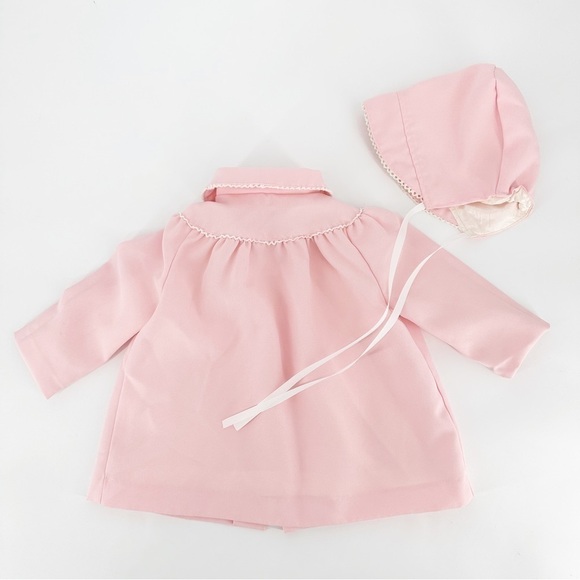 Vintage 70s/80s Toddler Girl Pink Spring Jacket by Outerworks Size 18 Months - Picture 2 of 7